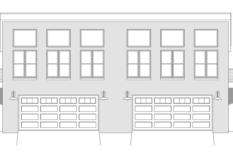 Architectural House Design - Exterior - Front Elevation 3 for Modern House Plan #932-598 - 2 bed, 2 bath