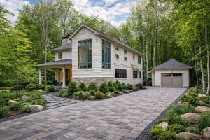 House Blueprint - Cottage Exterior - Front Elevation Plan #928-402