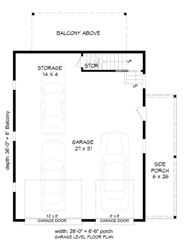 Dream House Plan - Cabin Floor Plan - Main Floor Plan #932-285