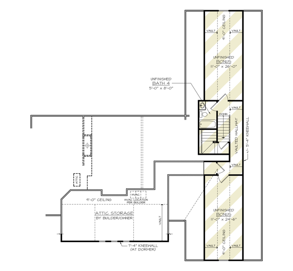 Farmhouse Floor Plan - Other Floor Plan #119-449