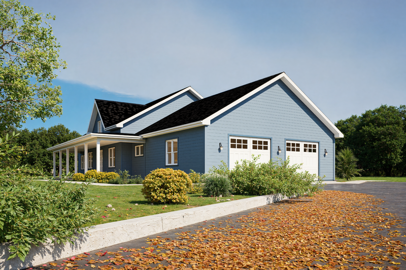 Architectural House Design - Exterior - Other Elevation 2 for Farmhouse House Plan #1112-21 - 3 bed, 3.5 bath