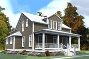 Farmhouse Style House Plan - 4 Beds 3 Baths 2713 Sq/Ft Plan #63-375 