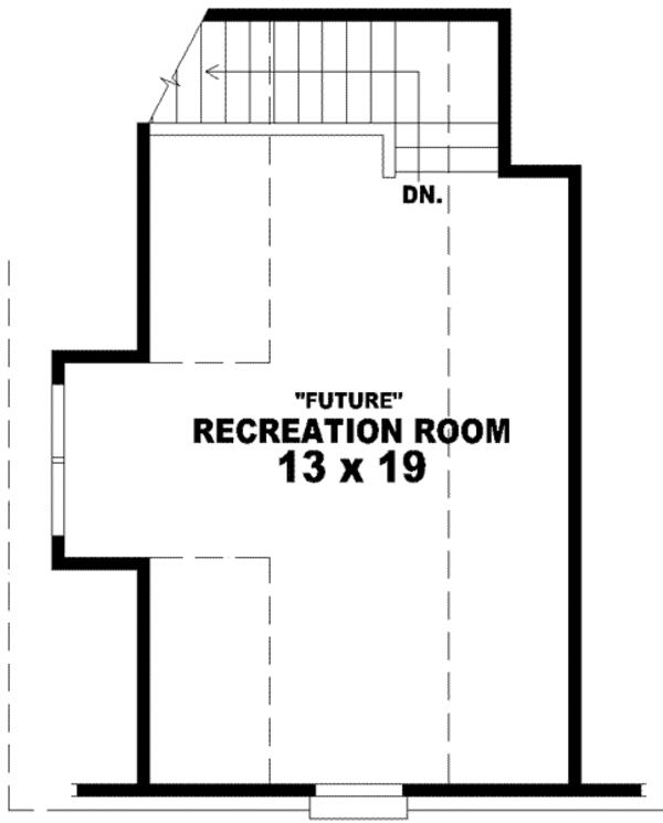 European Floor Plan - Other Floor Plan #81-986