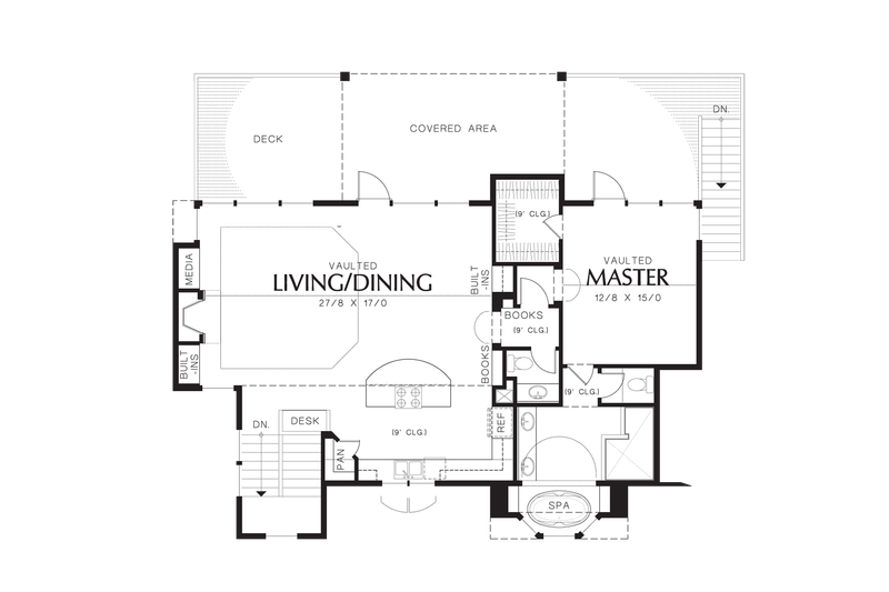 Home Plan - Floor Plan - Upper Floor for Craftsman House Plan #48-576 - 3 bed, 2.5 bath