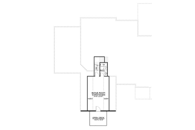 House Plan Design - Floor Plan - Upper Floor for Craftsman House Plan #1064-199 - 4 bed, 3.5 bath