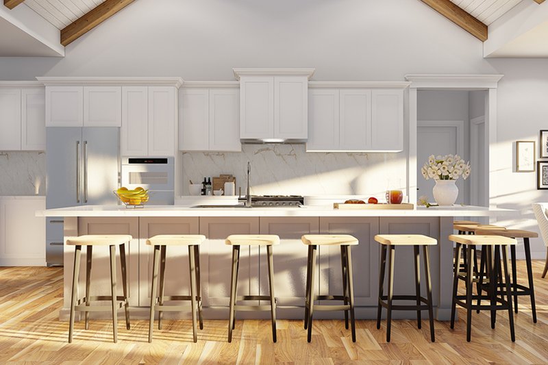 Home Plan - Interior - Kitchen 4 for Farmhouse House Plan #923-327 - 3 bed, 2.5 bath