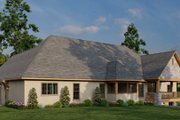 Craftsman Style House Plan - 3 Beds 3.5 Baths 4320 Sq/Ft Plan #923-431 Exterior 