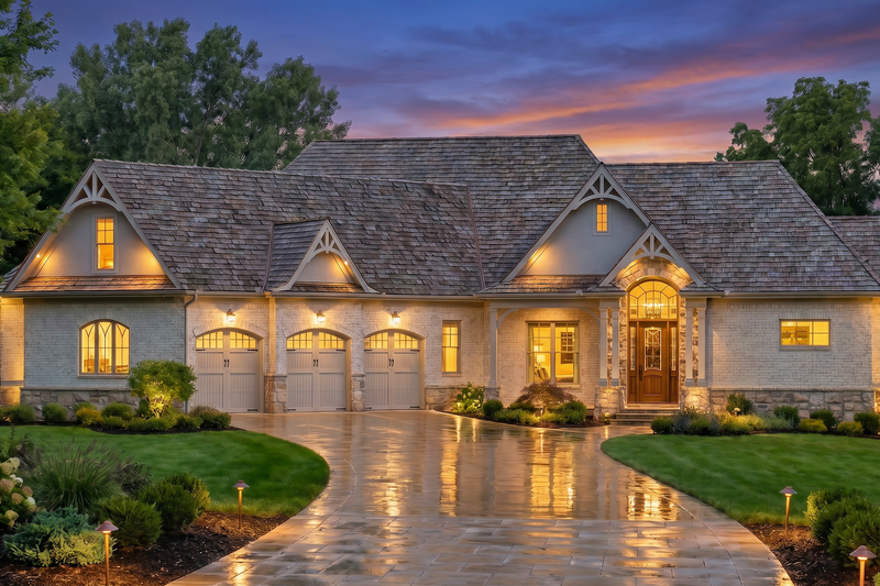 Architectural House Design - Exterior - Front Elevation 4 for Traditional House Plan #54-724 - 3 bed, 2 bath