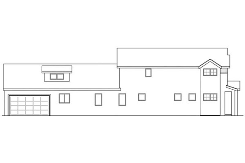 Home Plan - Exterior - Other Elevation for Cottage House Plan #124-868 - 4 bed, 4 bath