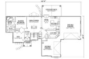 Craftsman Style House Plan - 4 Beds 3.5 Baths 2110 Sq/Ft Plan #5-249 