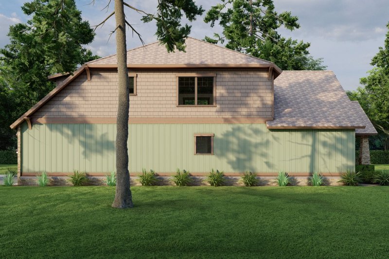 Dream House Plan - Exterior - Other Elevation for Craftsman House Plan #17-2221 - 3 bed, 2.5 bath