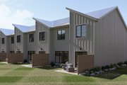 Modern Style House Plan - 3 Beds 2.5 Baths 1701 Sq/Ft Plan #455-689 Exterior 