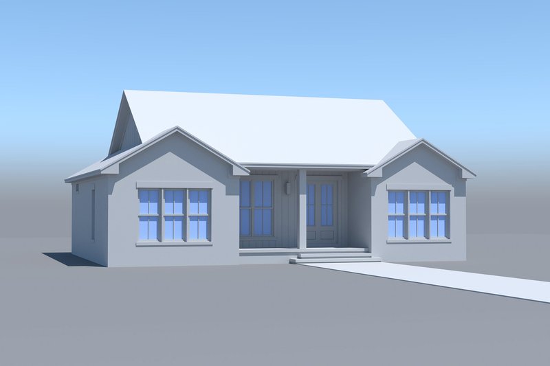 House Blueprint - User Generated 1 for Farmhouse House Plan #430-446 - 3 bed, 2 bath