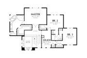 Prairie Style House Plan - 5 Beds 4 Baths 3916 Sq/Ft Plan #48-464 