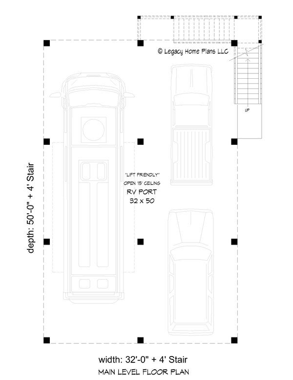 Dream House Plan - Contemporary Floor Plan - Main Floor Plan #932-809