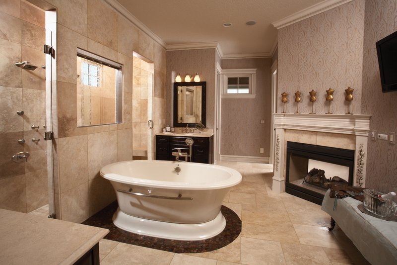 Home Plan - Interior - Master Bathroom for Craftsman House Plan #70-1040 - 2 bed, 2.5 bath