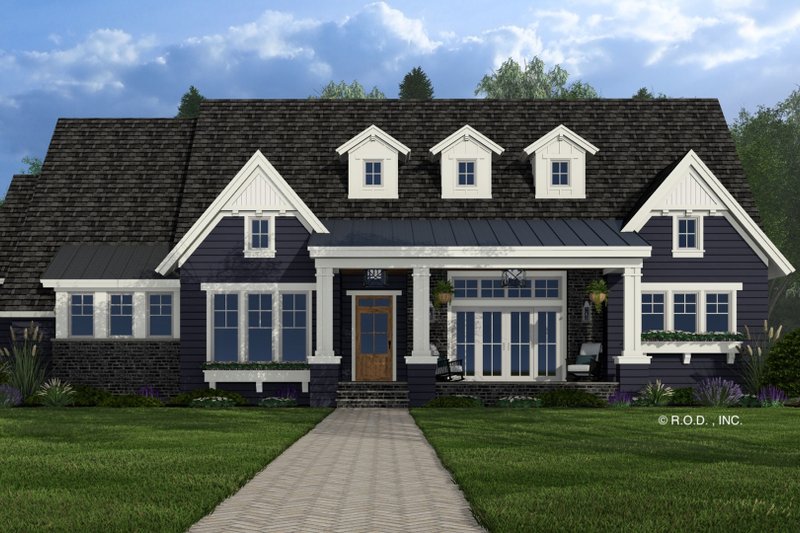 Craftsman Style House Plan - 3 Beds 2.5 Baths 2287 Sq/Ft Plan #51-1306