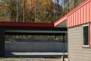 Exterior - Other Elevation for Modern House Plan #488-1 - 2 bed, 2 bath