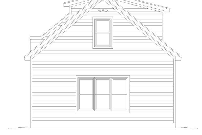 Home Plan - Exterior - Other Elevation for Traditional House Plan #932-479, 0 bath
