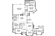 European Style House Plan - 5 Beds 4.5 Baths 4725 Sq/Ft Plan #141-153 
