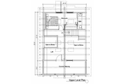 Log Style House Plan - 1 Beds 1.5 Baths 1695 Sq/Ft Plan #451-1 