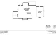 Country Style House Plan - 4 Beds 3.5 Baths 3554 Sq/Ft Plan #1053-88 Floor 