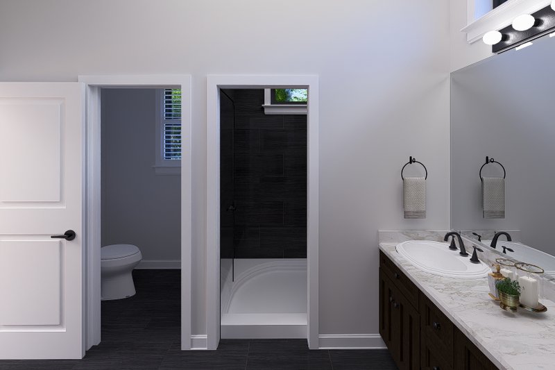 Dream House Plan - Interior - Master Bathroom for Modern House Plan #1060-365 - 3 bed, 2.5 bath