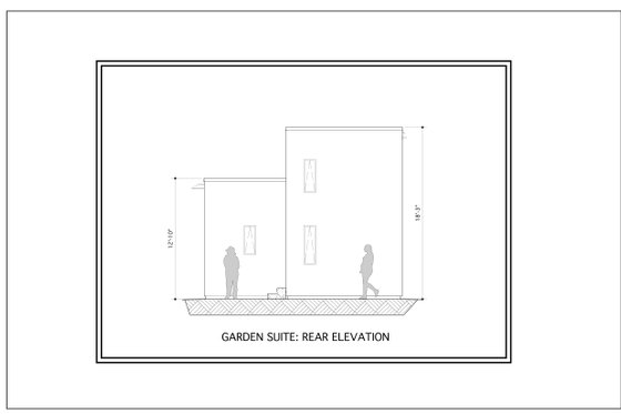 Exterior - Other Elevation 2 for Modern House Plan #905-9 - 1 bed, 1 bath