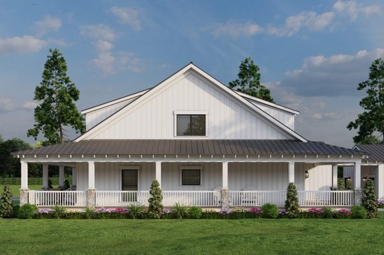 Exterior - Other Elevation 9 for Country House Plan #923-30 - 4 bed, 3.5 bath