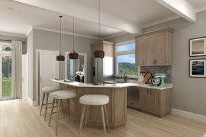 Interior - Kitchen for Cottage House Plan #45-619 - 3 bed, 2.5 bath