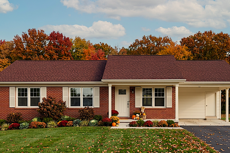 Home Plan - Exterior - Front Elevation 2 for Ranch House Plan #30-247 - 3 bed, 2 bath