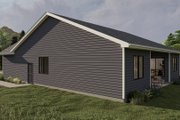 Modern Style House Plan - 3 Beds 2 Baths 1436 Sq/Ft Plan #455-419 
