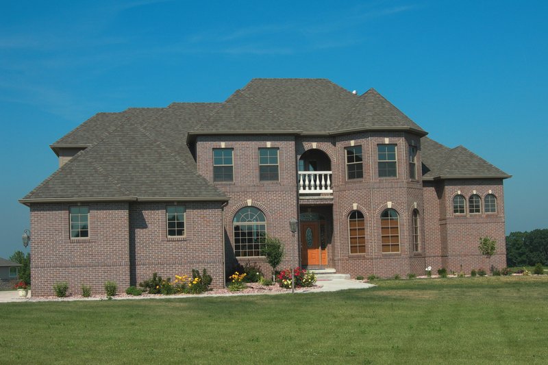 Home Plan - Exterior - Front Elevation 5 for European House Plan #20-2043 - 4 bed, 3.5 bath