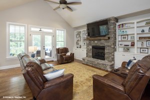 Interior - Family Room for Ranch House Plan #929-881 - 4 bed, 3 bath