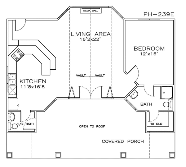 Floor Plan - Main Floor Plan #8-150
