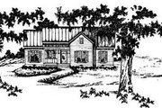 Traditional Style House Plan - 3 Beds 2 Baths 1474 Sq/Ft Plan #36-126 
