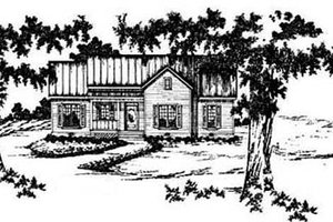 Traditional Exterior - Front Elevation Plan #36-126