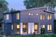 Contemporary Style House Plan - 4 Beds 4 Baths 4070 Sq/Ft Plan #1066-155 