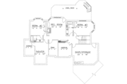 Traditional Style House Plan - 3 Beds 4.5 Baths 4792 Sq/Ft Plan #117-427 
