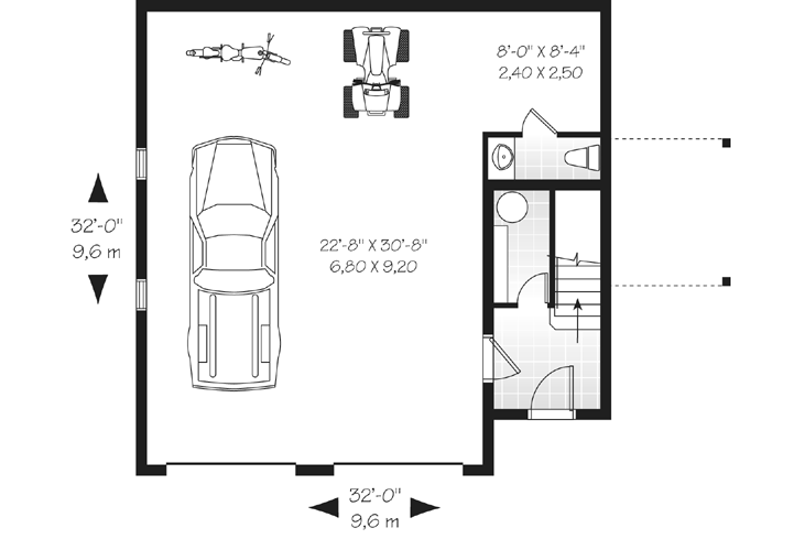 Dream House Plan - Traditional Floor Plan - Main Floor Plan #23-444