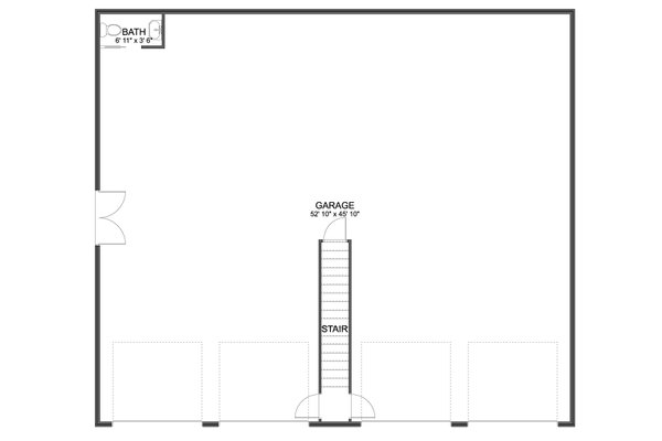 Architectural House Design - Craftsman Floor Plan - Main Floor Plan #1060-251