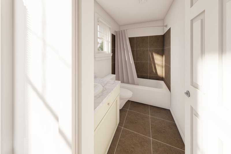 Dream House Plan - Interior - Master Bathroom for Country House Plan #126-244 - 2 bed, 2 bath