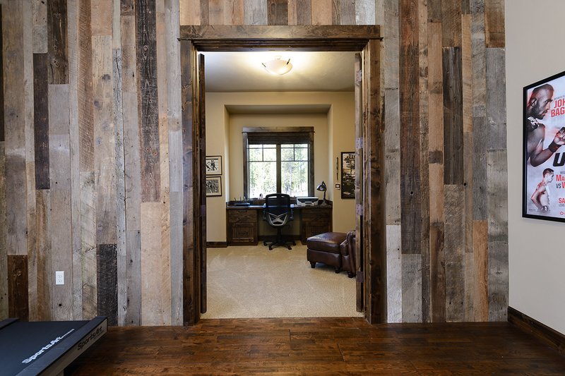 Architectural House Design - Exercise Room into Den
