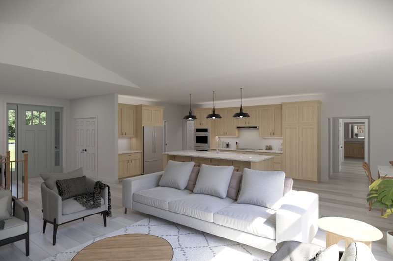 Dream House Plan - Interior - Family Room for Country House Plan #1089-40 - 3 bed, 2.5 bath