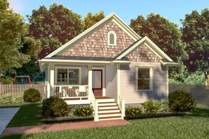 House Design - Bungalow Exterior - Front Elevation Plan #79-336