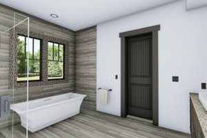 Interior - Master Bathroom for Craftsman House Plan #1069-12 - 4 bed, 3.5 bath