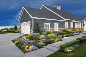 House Blueprint - Farmhouse Exterior - Front Elevation Plan #1060-471