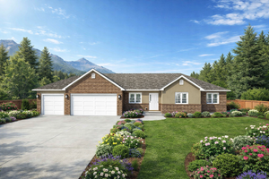 Dream House Plan - Ranch Exterior - Front Elevation Plan #1060-439