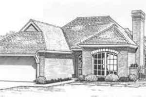 Traditional Exterior - Front Elevation Plan #310-483