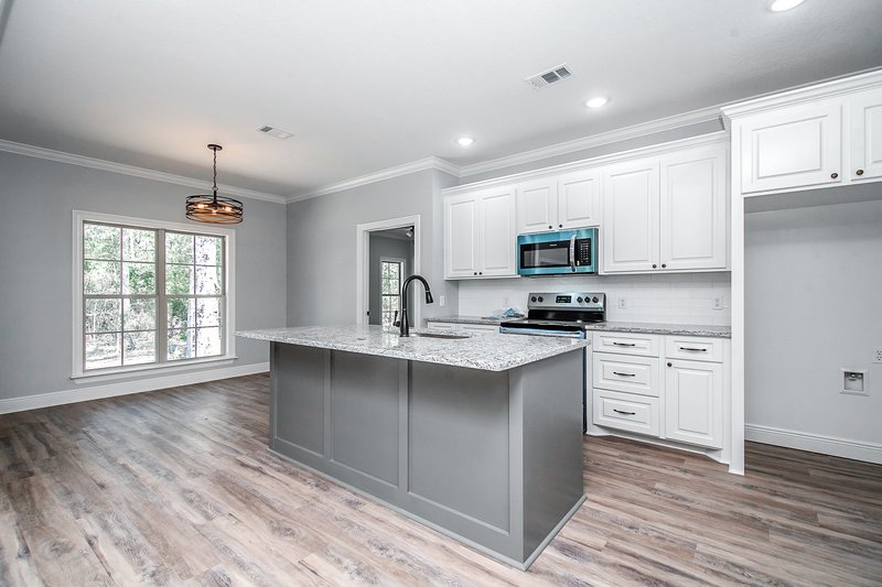Architectural House Design - Interior - Kitchen 2 for Ranch House Plan #430-93 - 4 bed, 2 bath